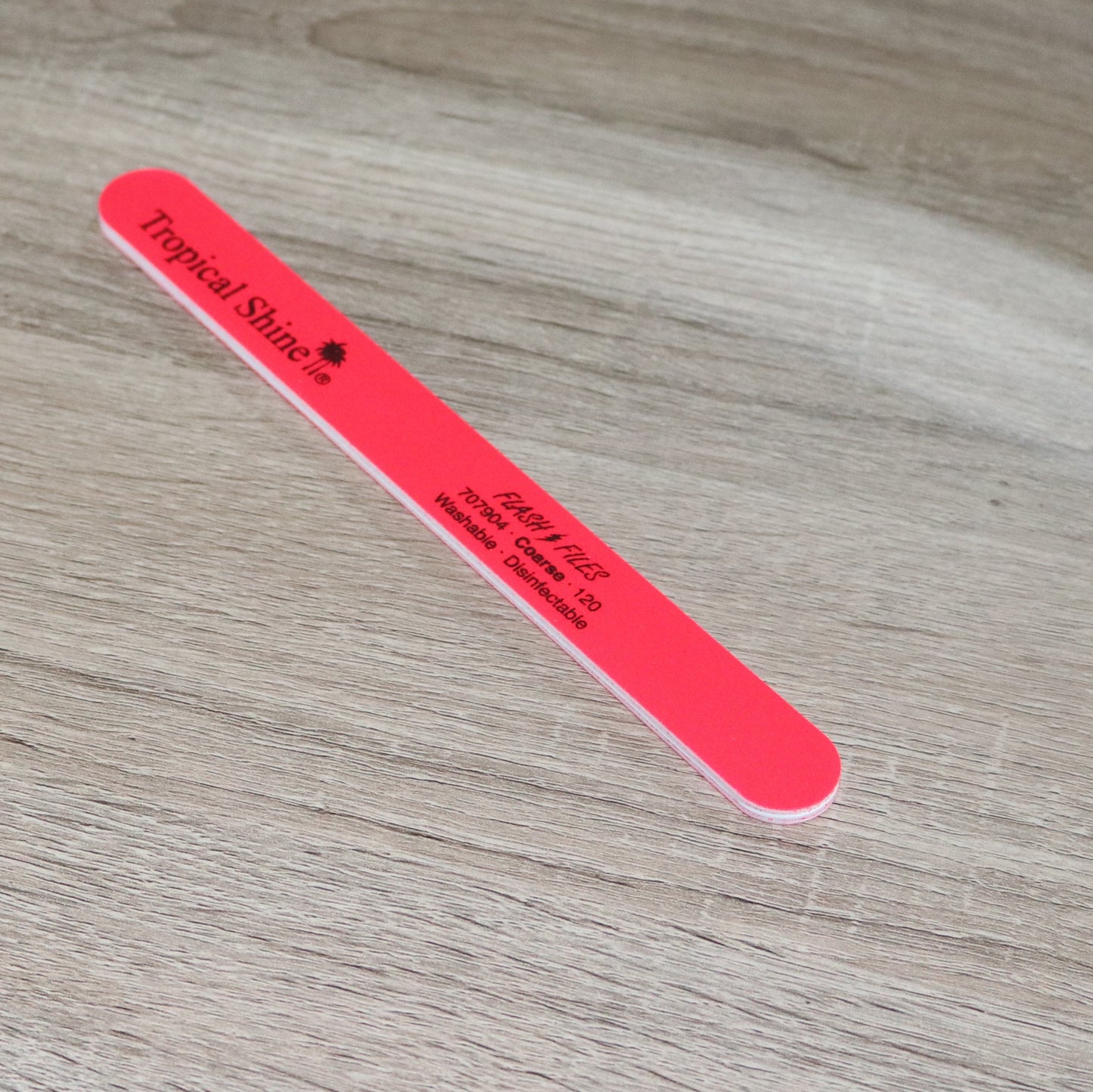 Tropical Shine Salon Boards - 3-Pack Cushioned Nail Files Grit 120