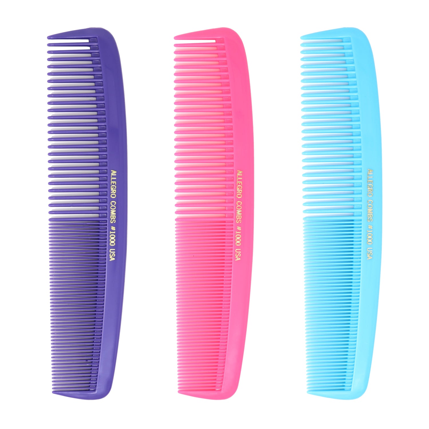 EXTRA LARGE COMBS FROM ALLEGRO COMBS IN MANY COLOR