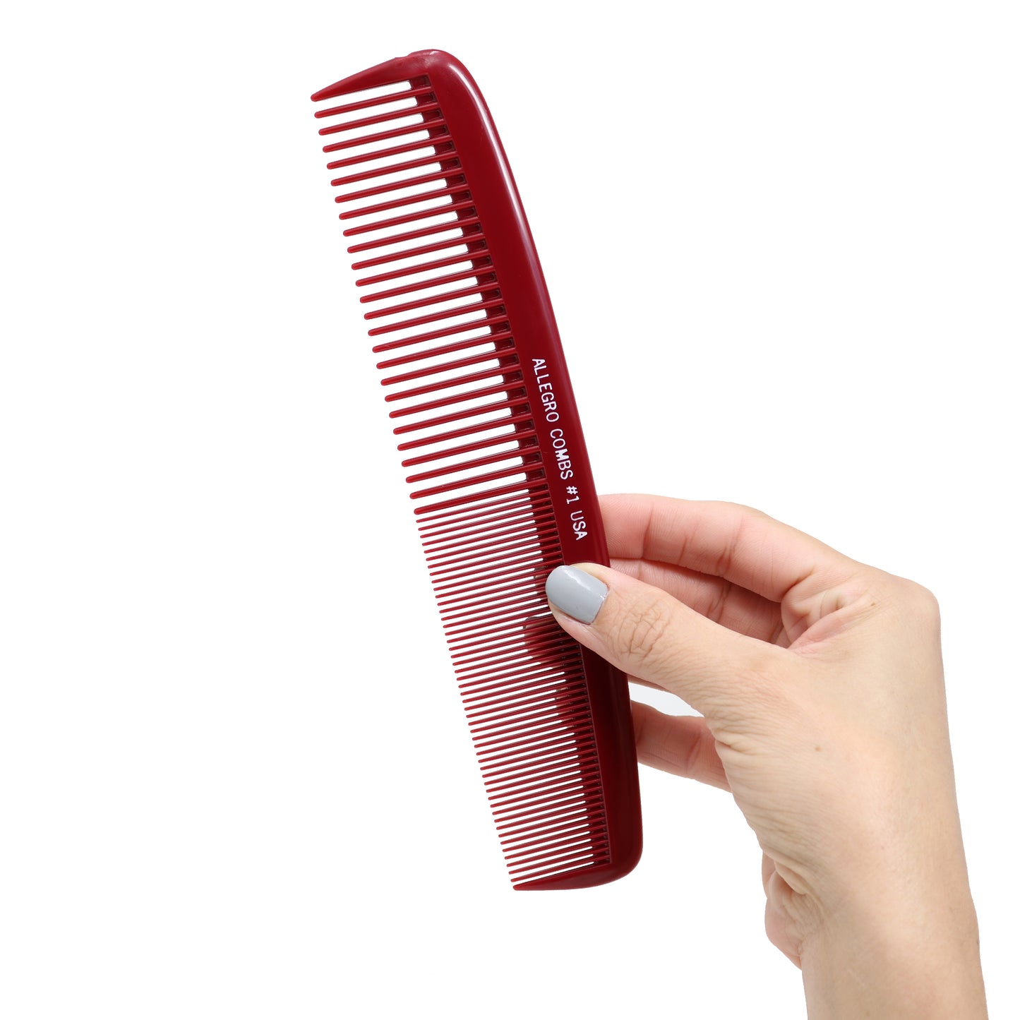 Allegro Combs 1 XL Heat Resistant Detangler Thermal Comb Barber Hairstylist Hair Combs Static Free Straightening Hair Styling  Wide And Fine Teeth