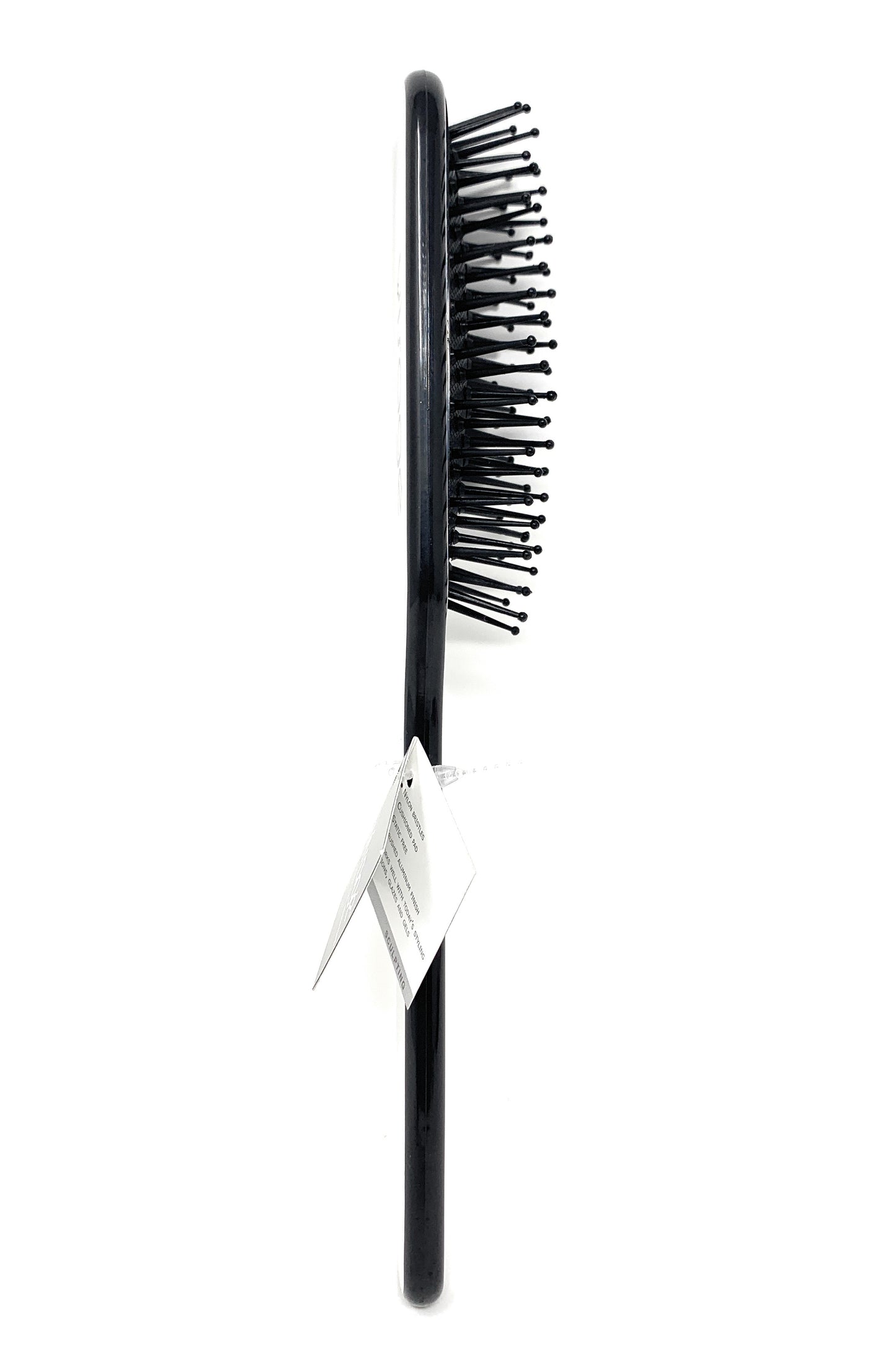 Cricket Visage #390 Static Free Sculpting Cushioned Hair Brush Unisex Silver Blk
