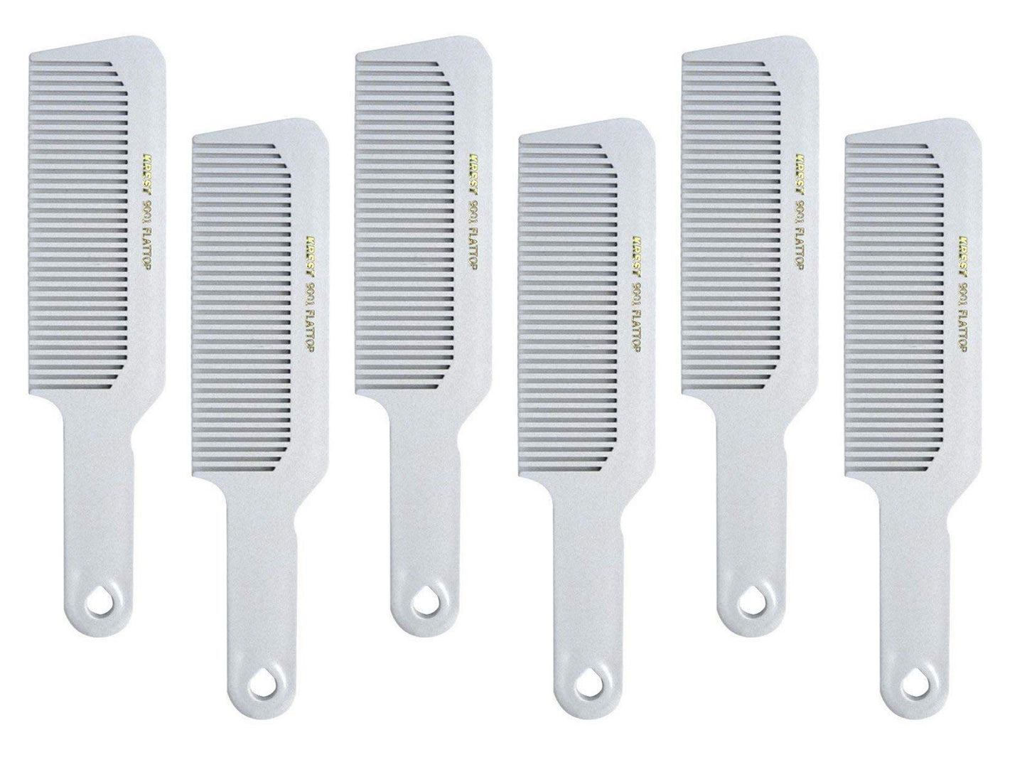Krest Comb 8 3/4 Flattop Hair Cutting Comb. Barber’s Hairdresser comb. model 9001. 6 Combs