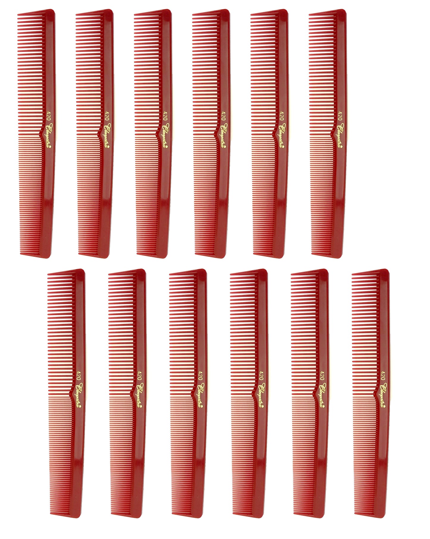 Krest Combs Cleopatra 420 Hair Cutting Combs. Barbers & Hair Stylist Combs 1 DZ.