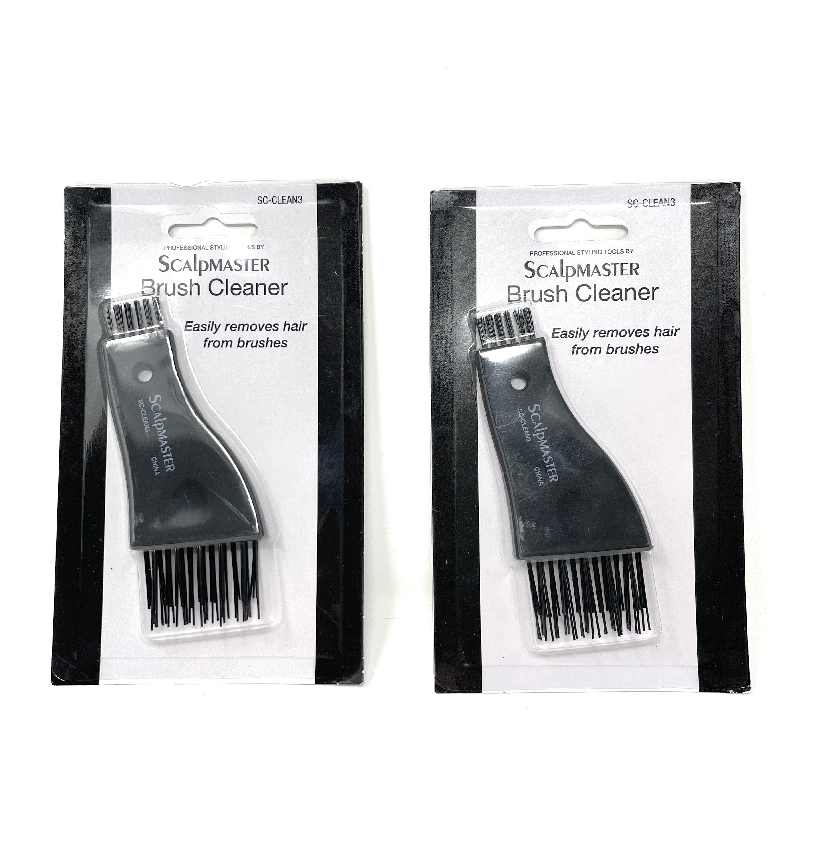 Scalpmaster 2-Sided Clipper Cleaning Brush