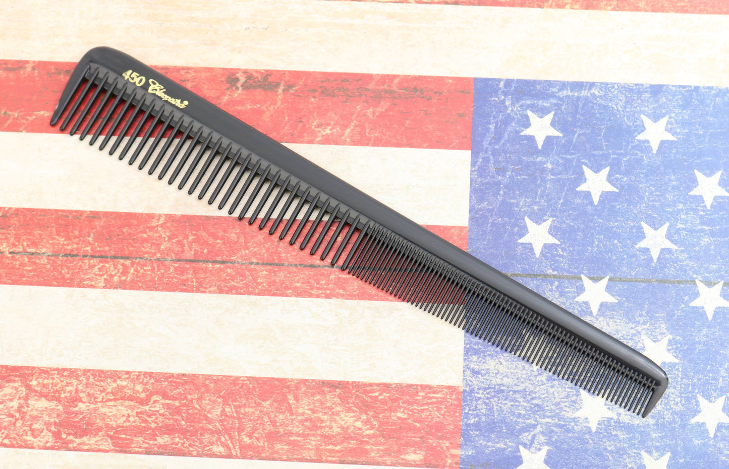 Krest Combs 450 hair Combs Barber Combs Hair Cutting Combs. Cleopatra Combs Black combs.