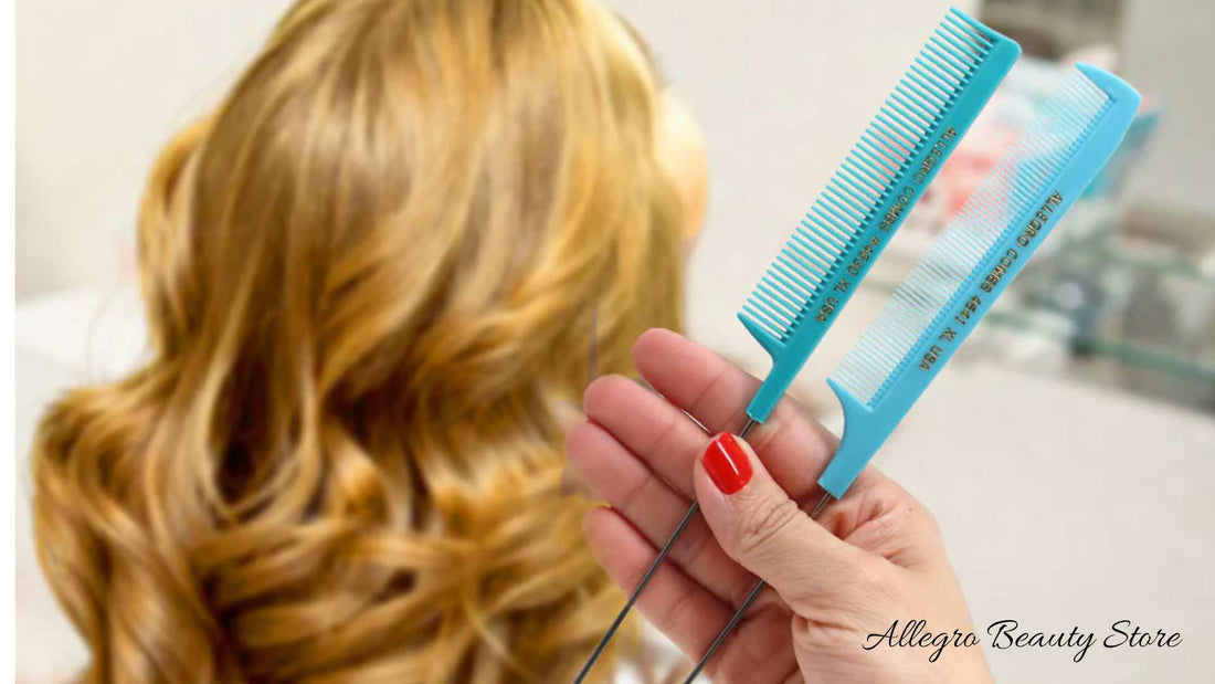 Color Your Hair Like A Pro: The Ultimate Allegro Combs XL Pintail Combs Set