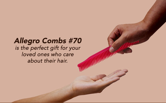 The Secret to Healthier 4C Gray Hair? This 3-Row Comb Changes Everything