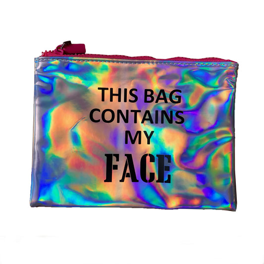 Psychedelic Travel Makeup Bags Cosmetic Bag Make Up Toiletry Bag Makeup Organizer Bag 2 Pc.