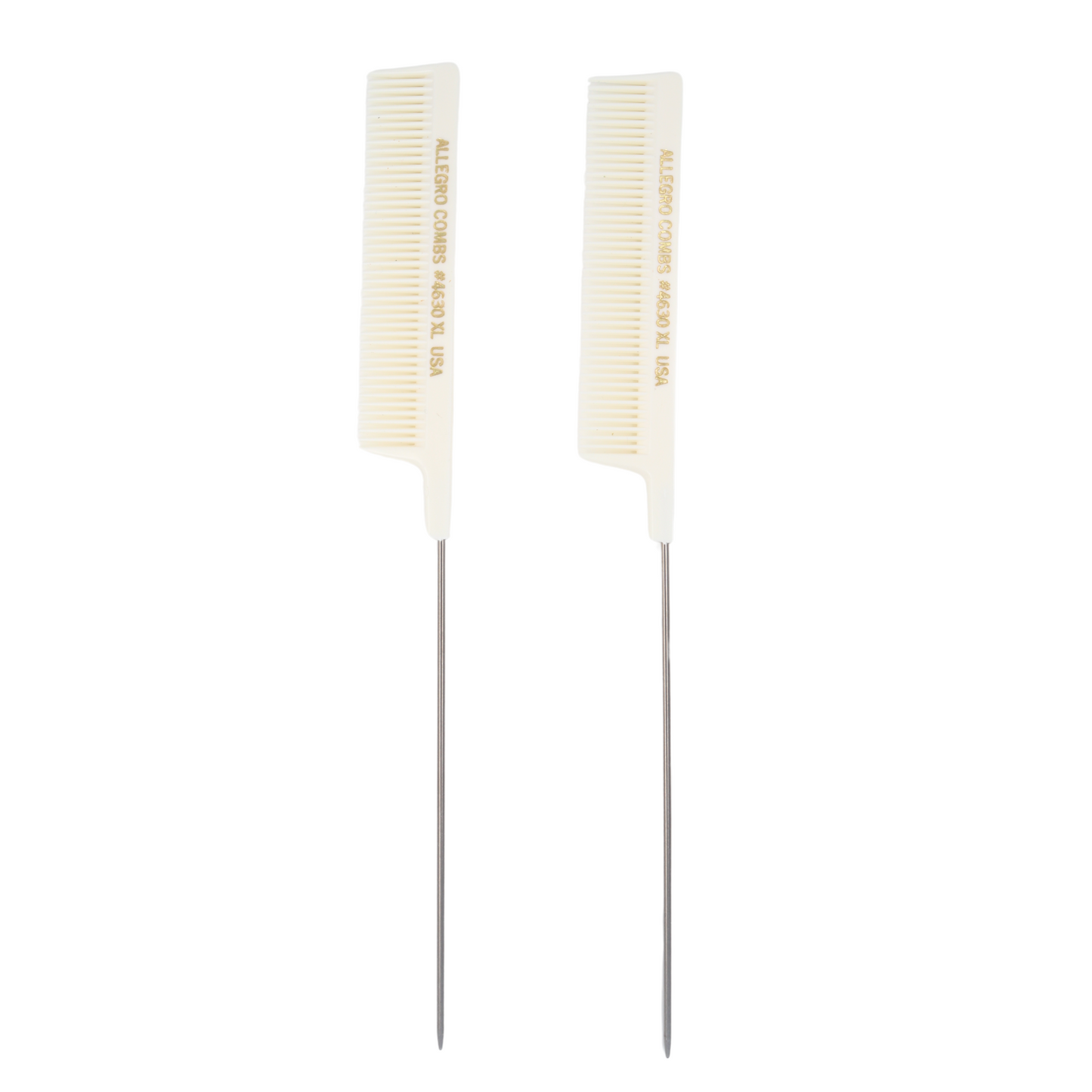 Allegro Combs LX #4630 - Set of 2 Coarse Teeth Pintail Combs