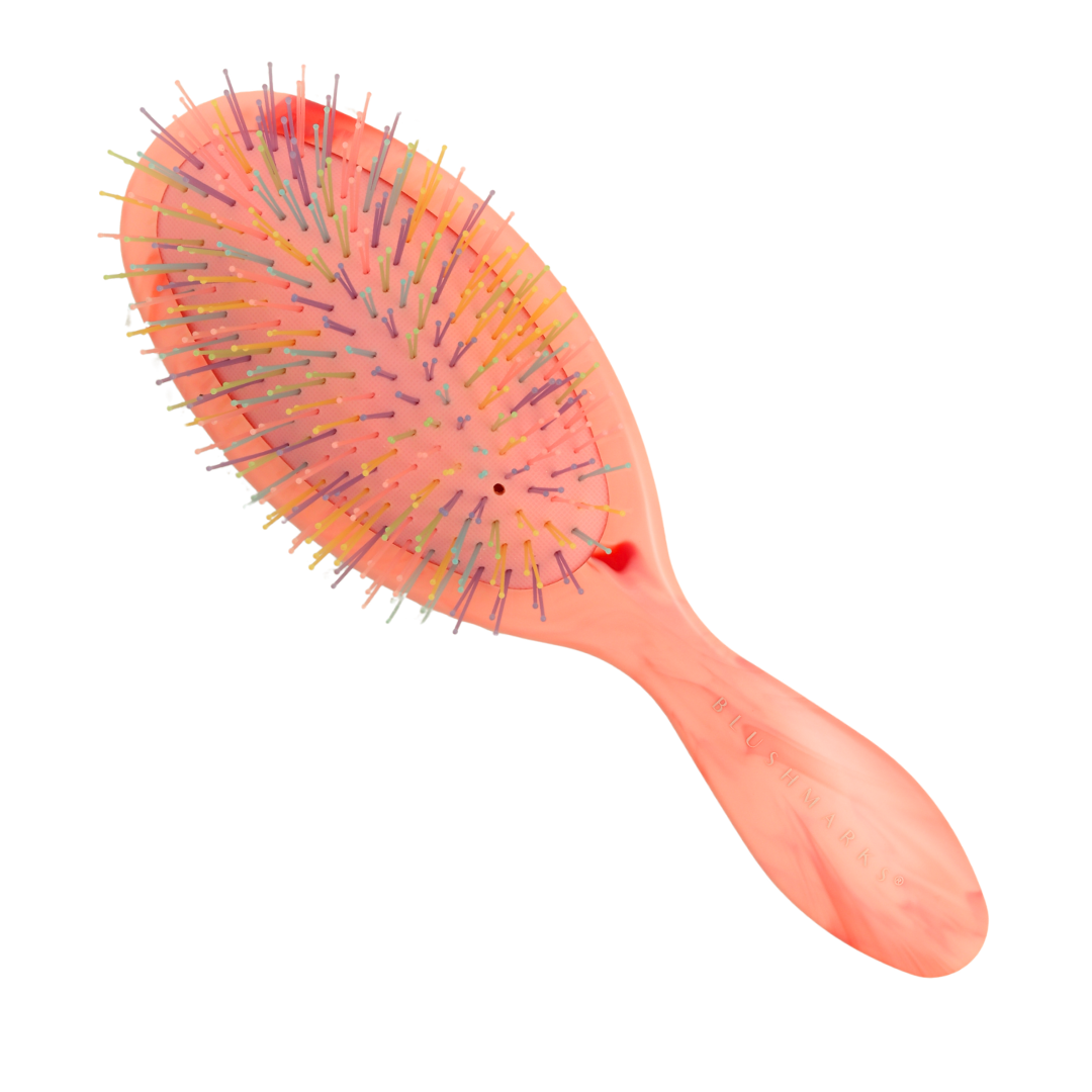 BLUSHMARKS 3D FlexiControl Cushion Paddle Detangling Hair Brush – Professional Wet & Dry Hair Brush