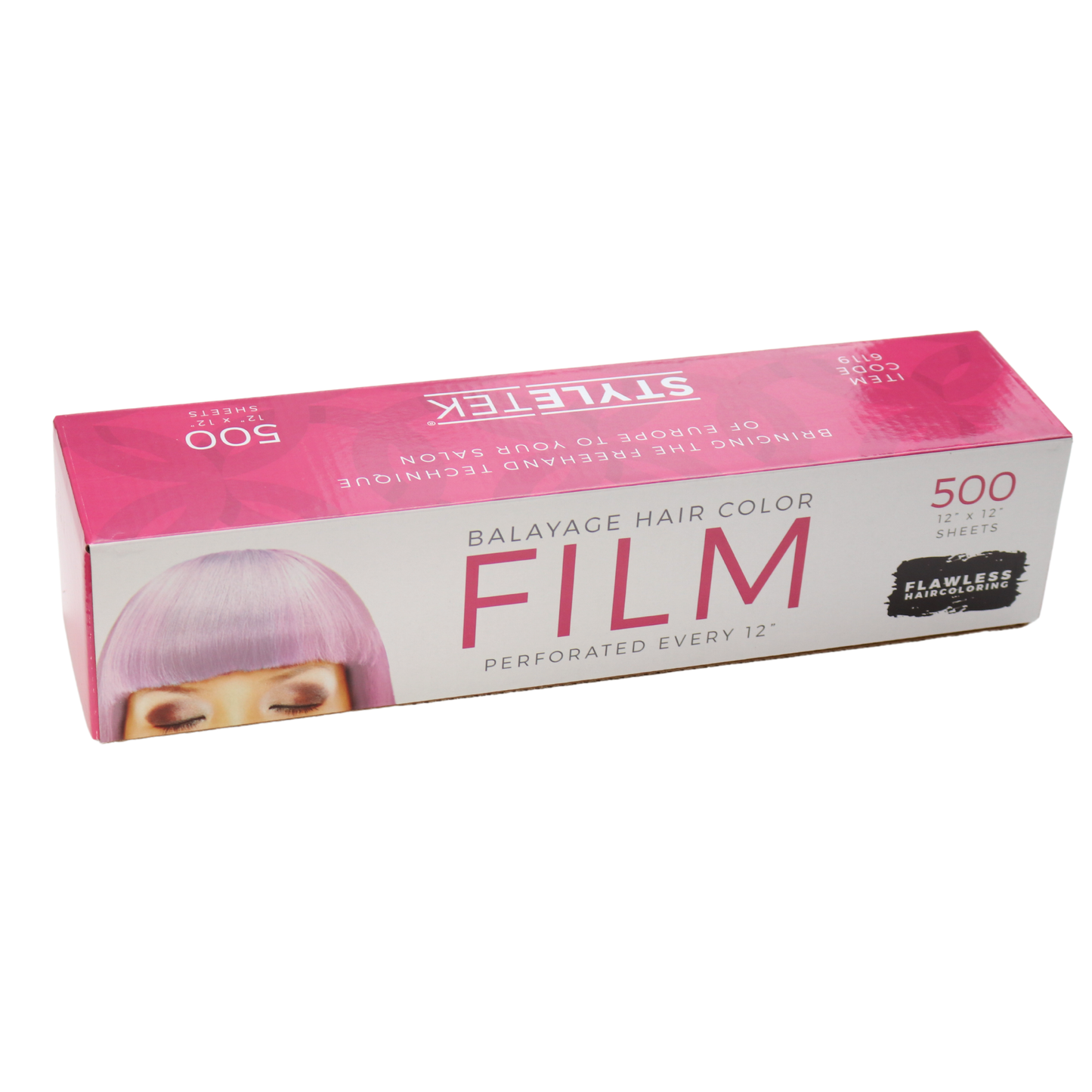 Styletek Foil Roll Balayage Hair Coloring Film - 500 Sheets