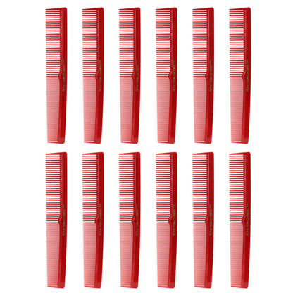 Allegro Combs 420 Barber Cutting Styling Comb Set - 12 count