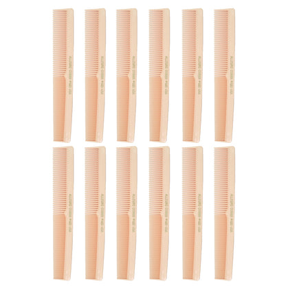 Allegro Combs 420 Barber Cutting Styling Comb Set - 12 count