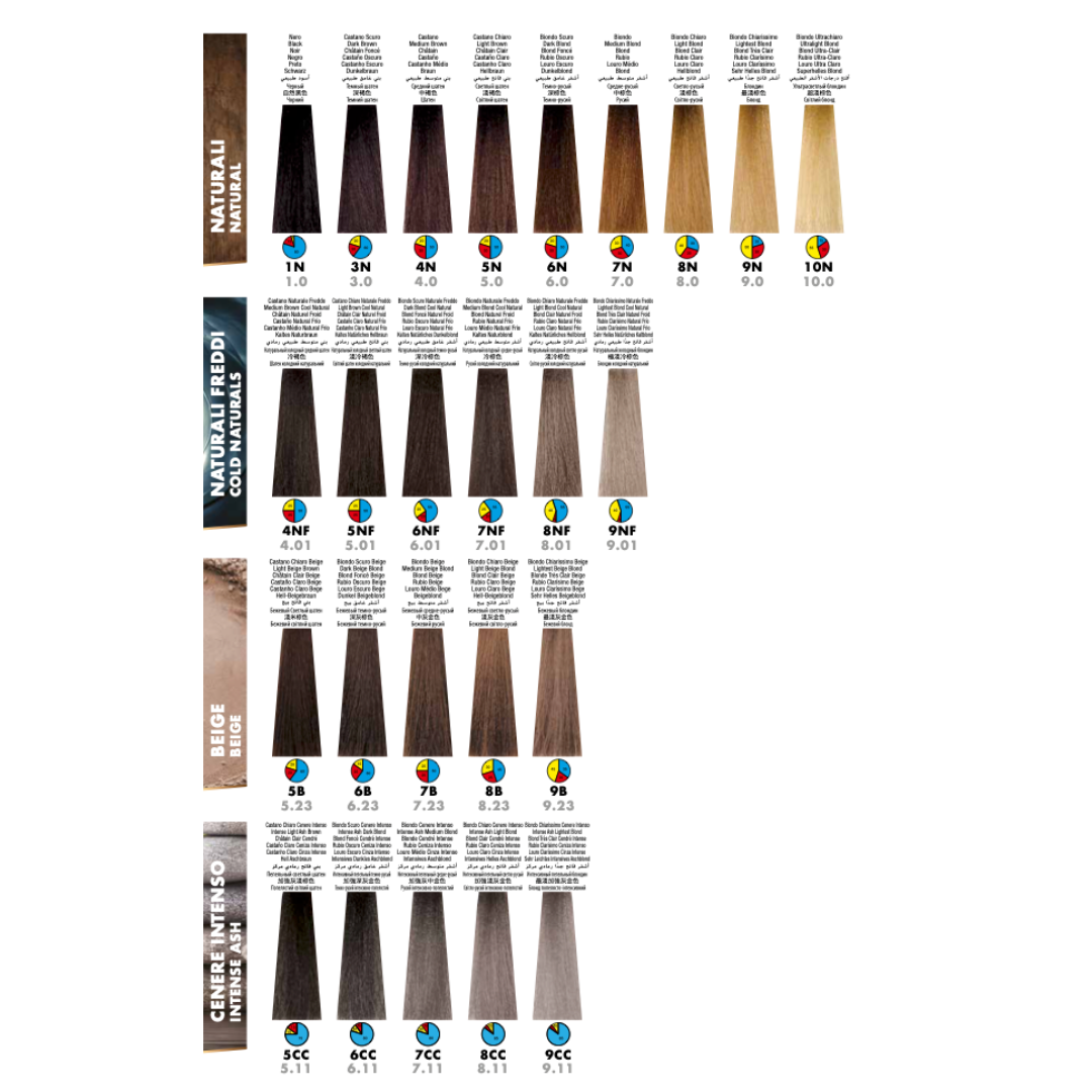 DelyGlow Ammonia-Free Professional Hair Color 100 ml (3.38 oz)