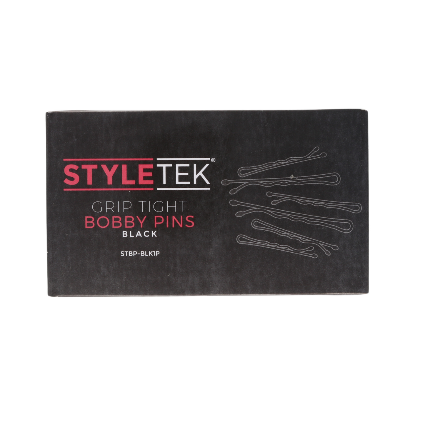 Styletek Grip Tight Heavy Duty Bobby Pins, Black