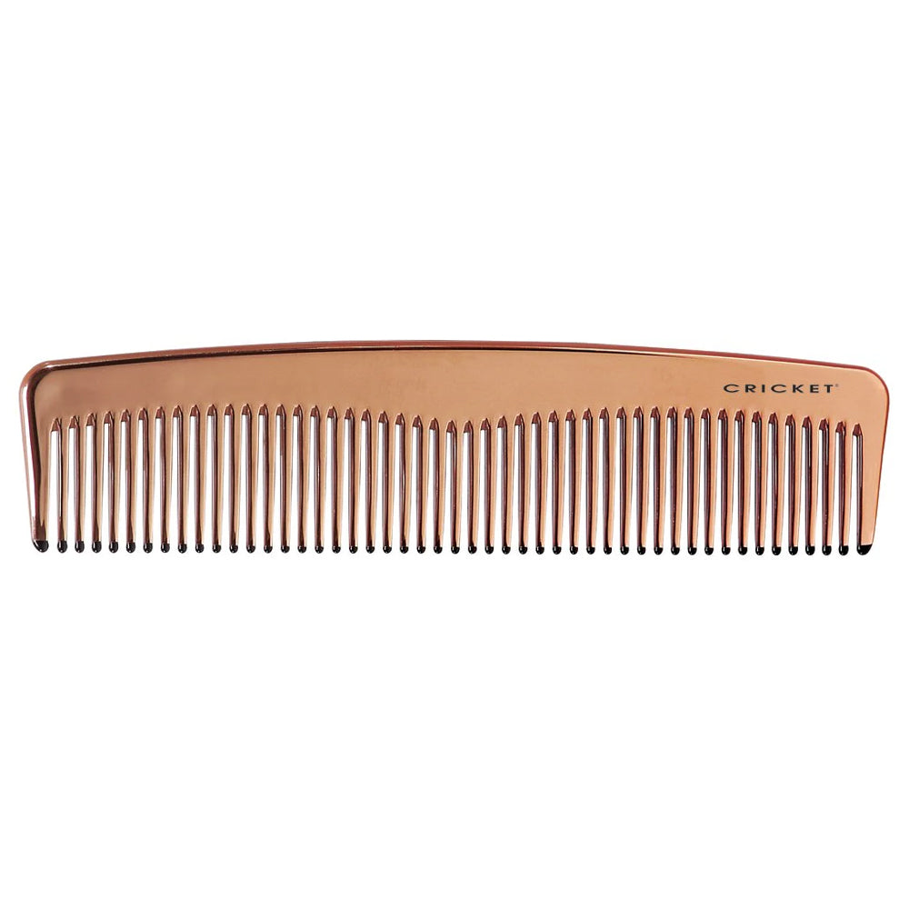 Cricket Copper Clean Finishing Comb Dressing Hair Comb Copper Infused Teeth.