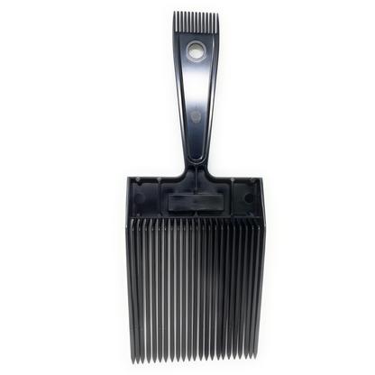 Scalpmaster Barber Blending Flat Top Guide Hair Comb, Black