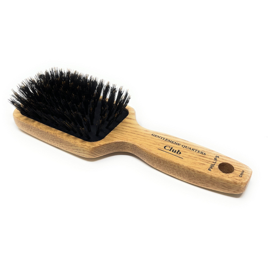 Phillips Gentlemen’s Quarters Club Classic - Boar Bristle Hair Brush for Men