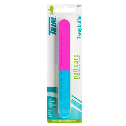 Trim 7-Way Color-Coded Nail Finishing Buffer