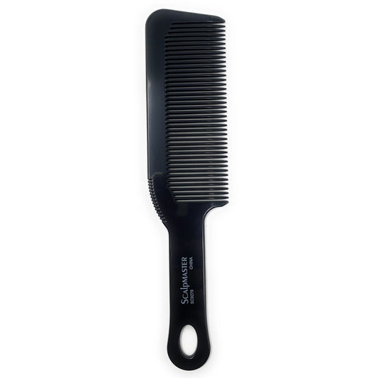 Scalpmaster 9 In. Clipper Cutting Comb Barber Comb Blending Comb Black 1 Pc.