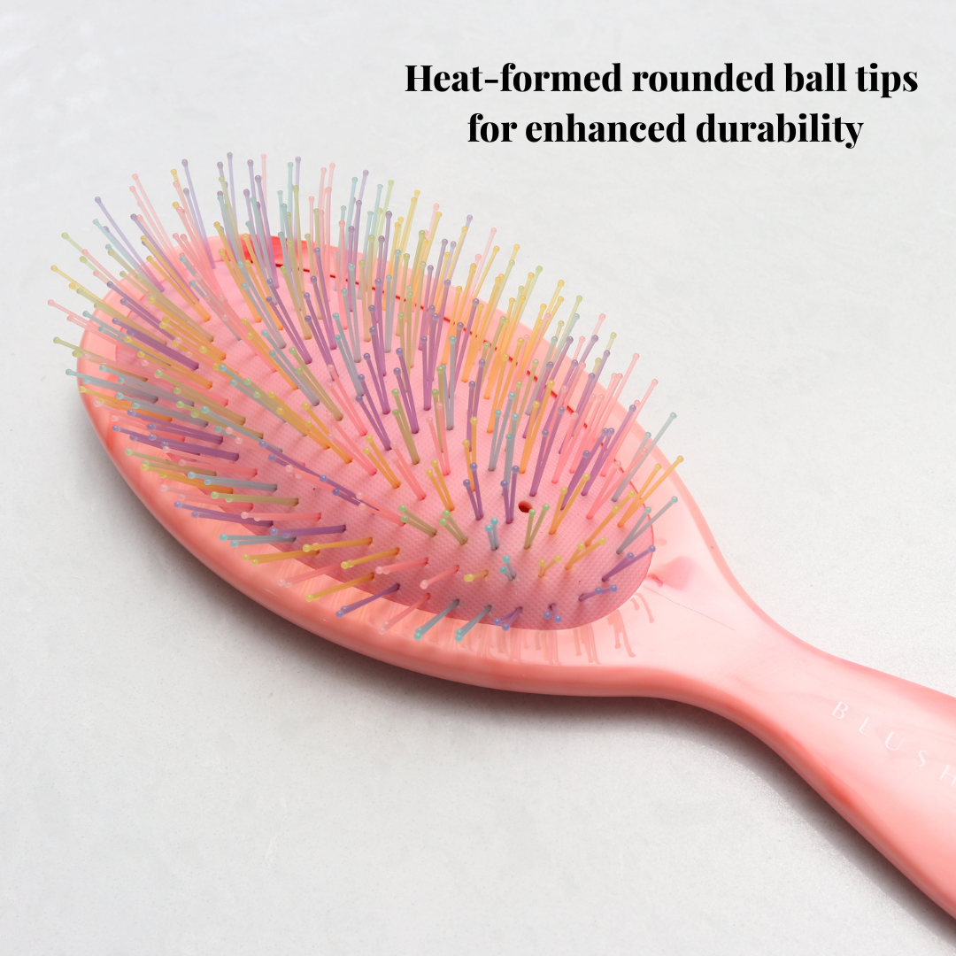BLUSHMARKS 3D FlexiControl Cushion Paddle Detangling Hair Brush – Professional Wet & Dry Hair Brush