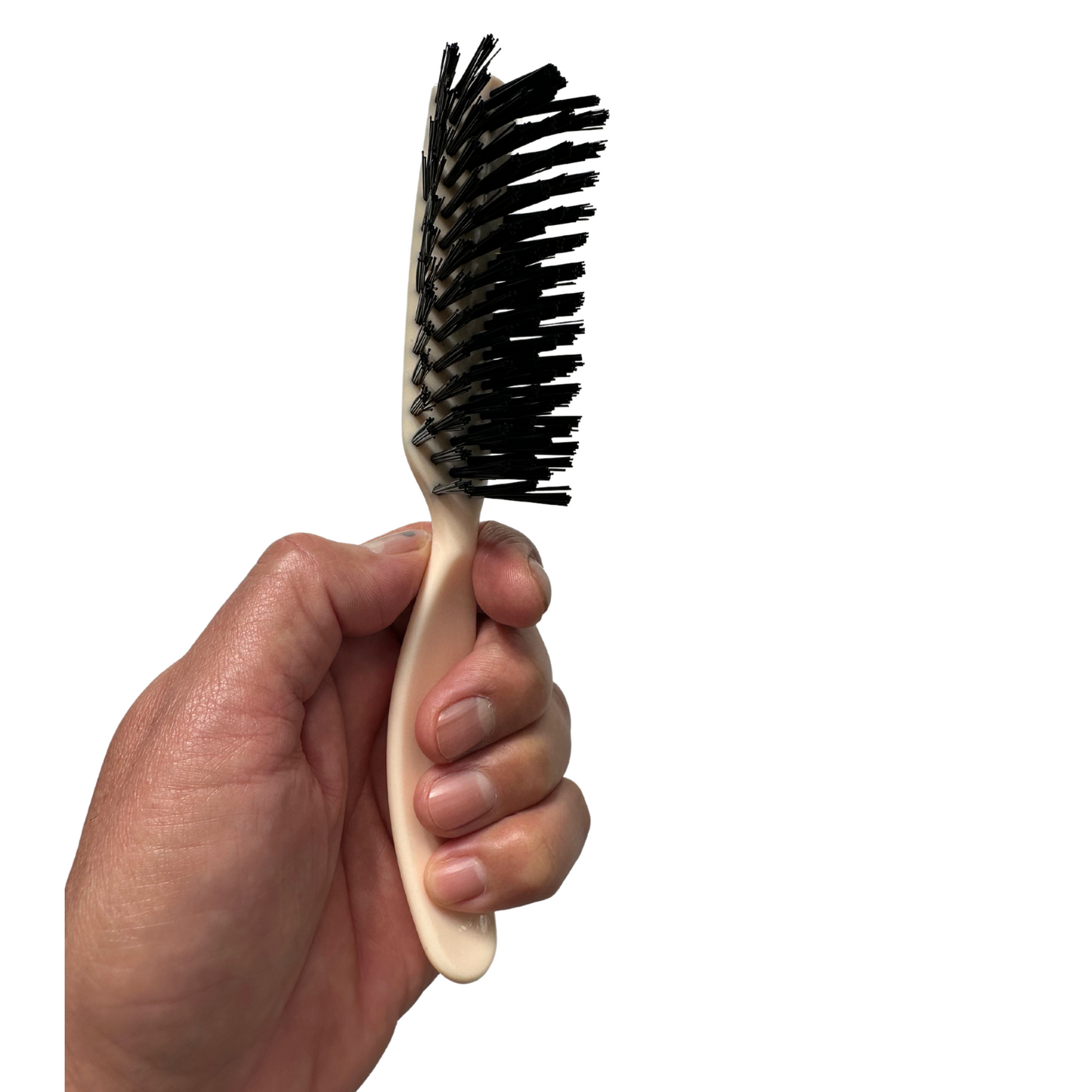 Scalpmaster Nylon Bristle Brush: 7-Row Teasing Brush for Women & Girls- 1 Pc