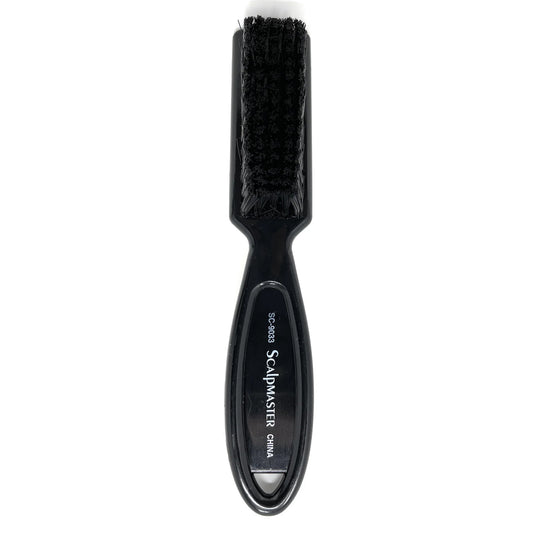 Scalpmaster Clipper Cleaning Brush Soft Nylon Bristles Barber Brush Plastic Handle Fade Brush 2 Pc.