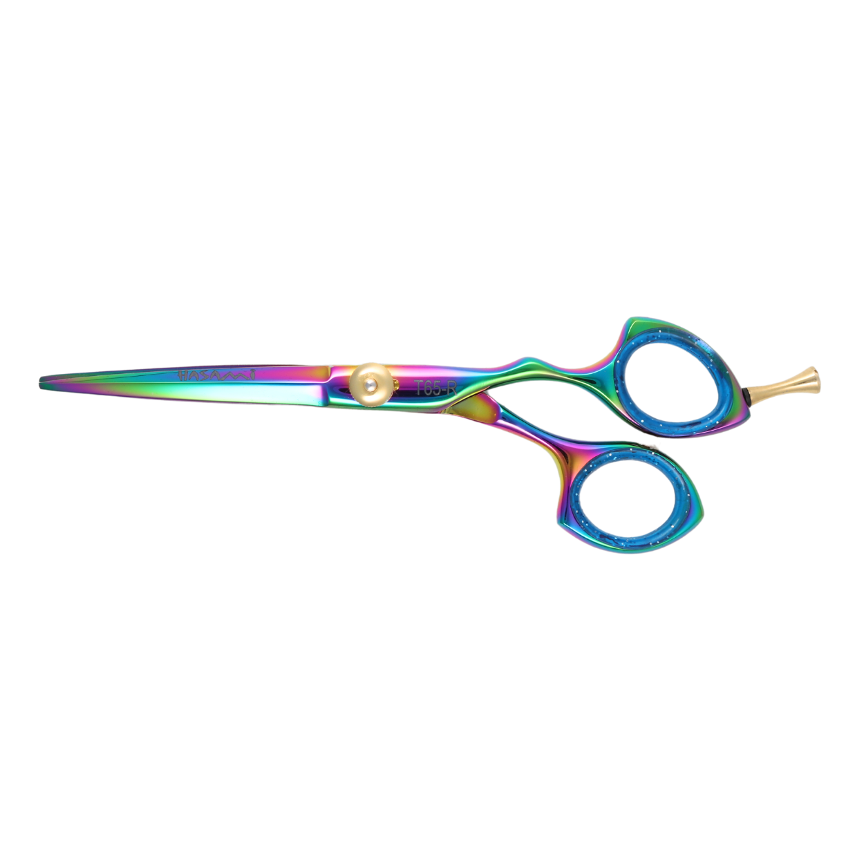 Hasami 6 In. Hair Cutting Scissors Titanium Finish T65-R