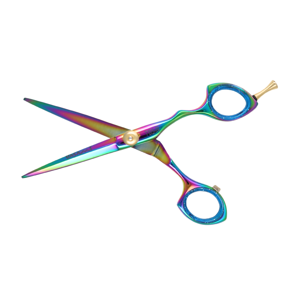 Hasami 6 In. Hair Cutting Scissors Titanium Finish T65-R