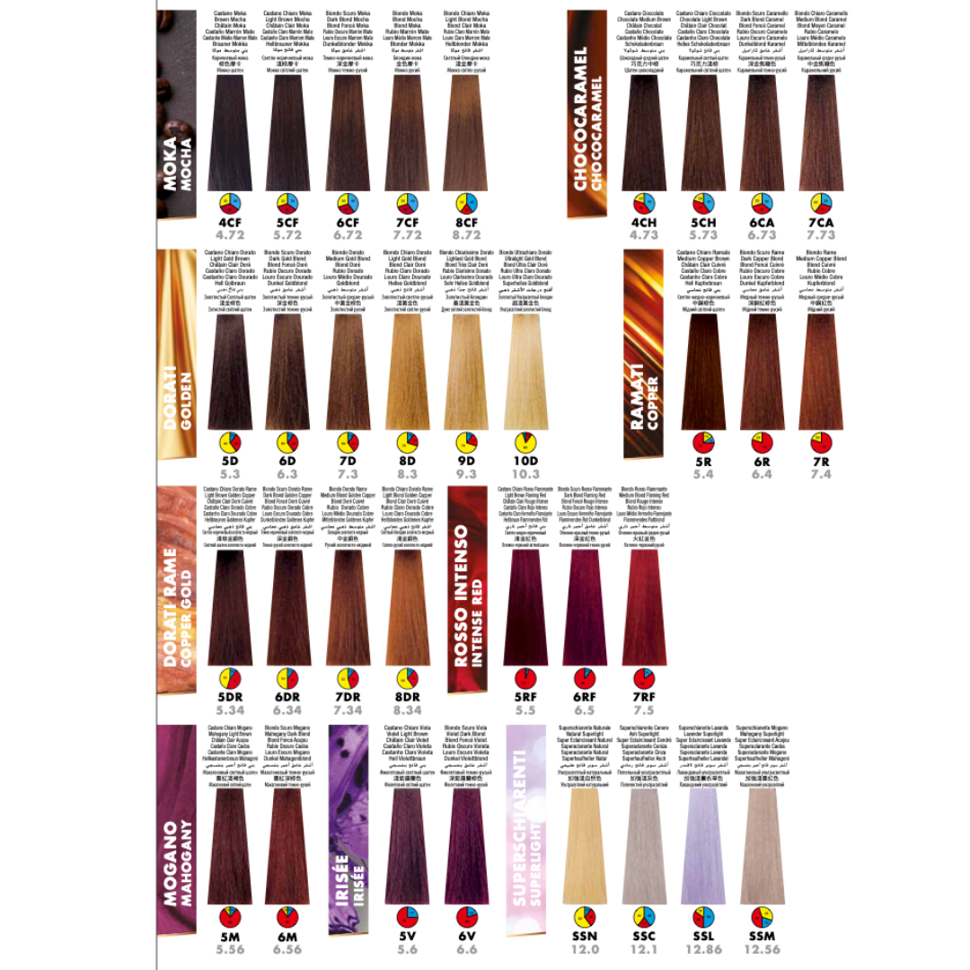 DelyGlow Ammonia-Free Professional Hair Color 100 ml (3.38 oz)