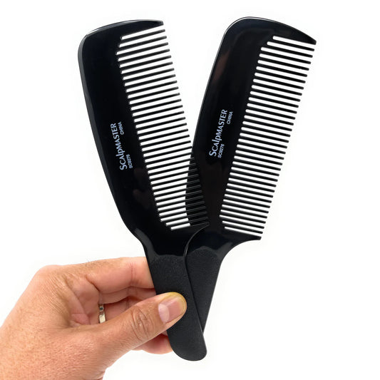 Scalpmaster 9" Flattop Clipper Comb - Cutting, Blending (2-Pack)