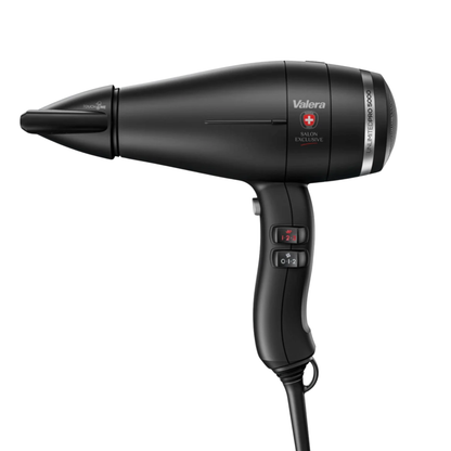 Valera Unlimited Pro 5000 Professional Hair Dryer | 1875W BLDC Brushless Motor | Ionic, Ultra-Quiet | Swiss Made – Black