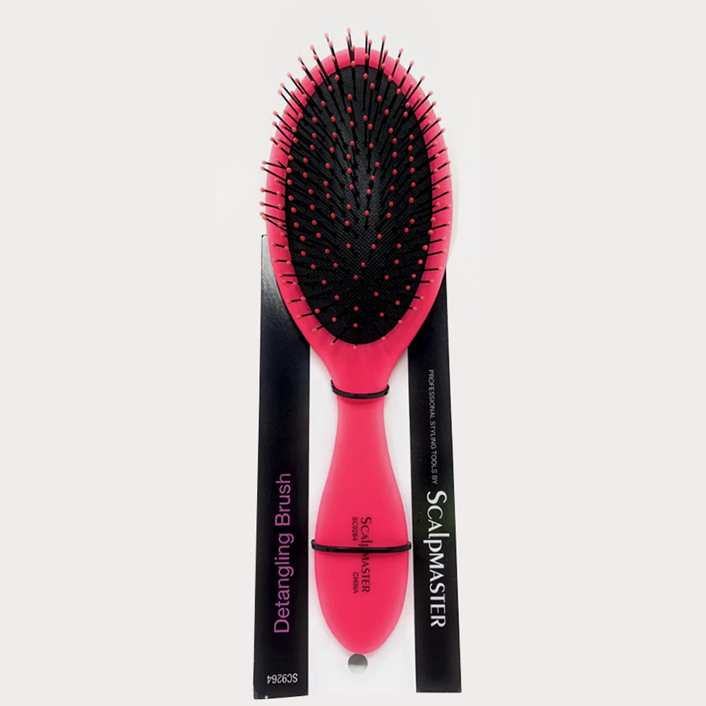 ScalpMaster Detangling Cushioned Brush Detangle Brush Hair Brush