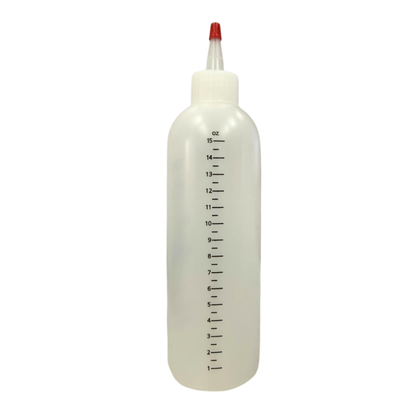 Color Applicator Bottles 15 oz / 400 ml – Pointed Tip. Pack of 6