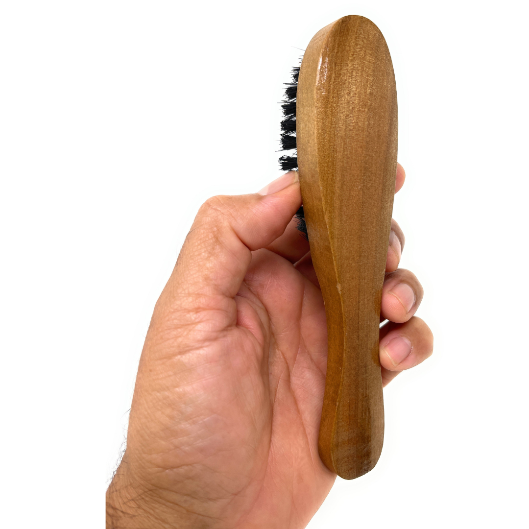 Phillips Brush Beard Brush Short Hair Pure Bristle Wood Handle