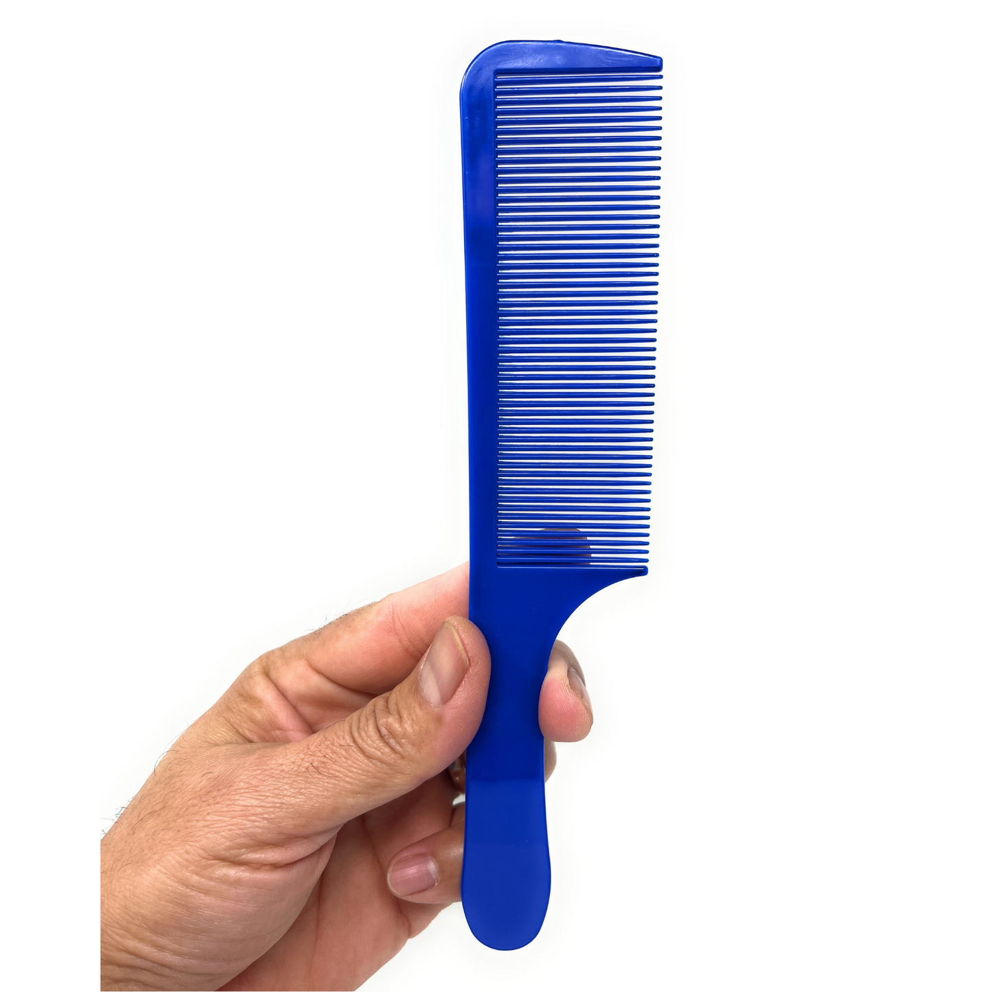 Scalpmaster Fade Clipper Cutting and Blending Comb, Flexible, Blue, 2 Count