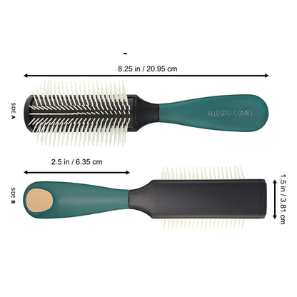 Allegro Combs Gripforte Detangler Hair Brush - Versatile Styling Tool for All Ages