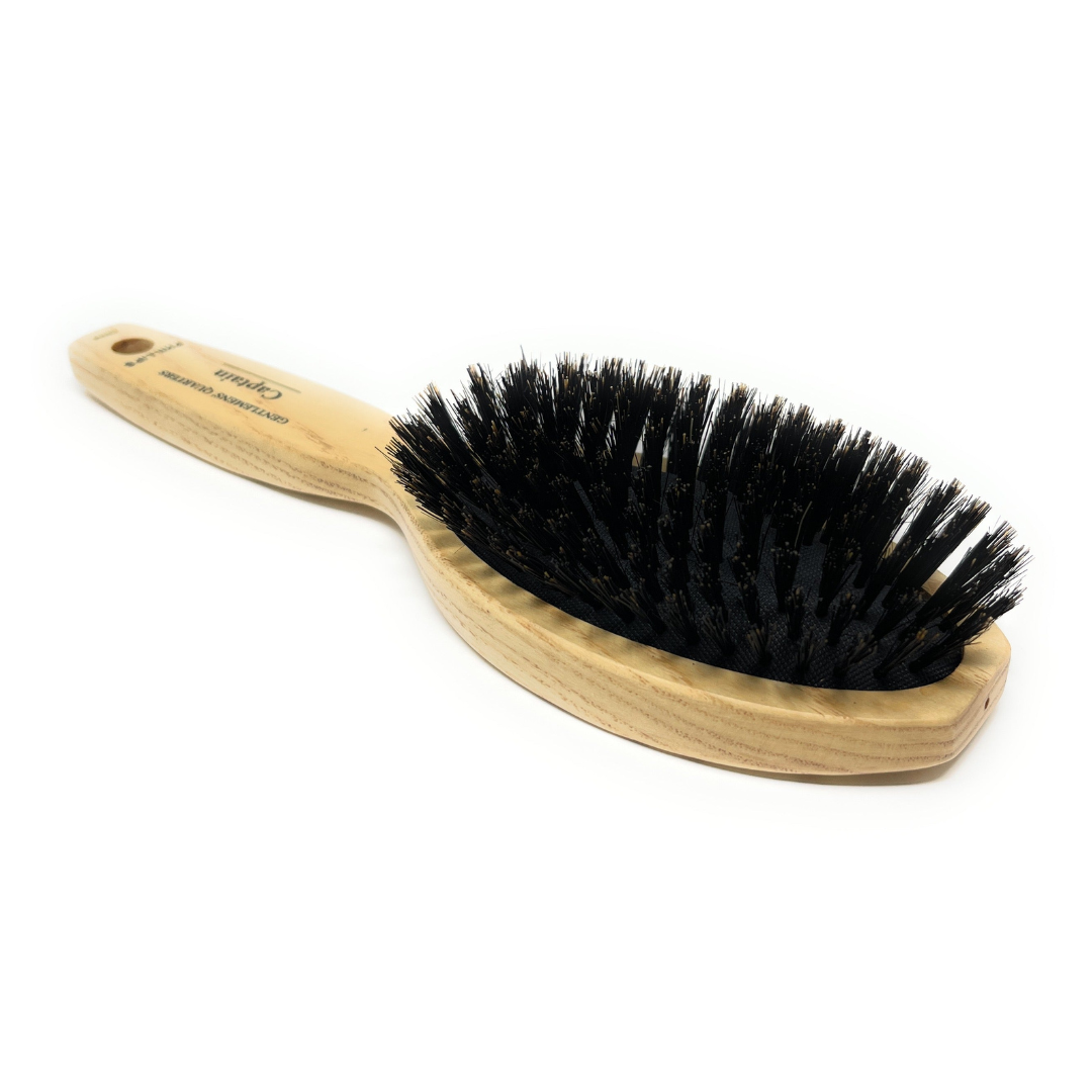 Phillips Brush 8.5" Gentlemen's Quarters Captain Boar Bristle Hair Brush Wood