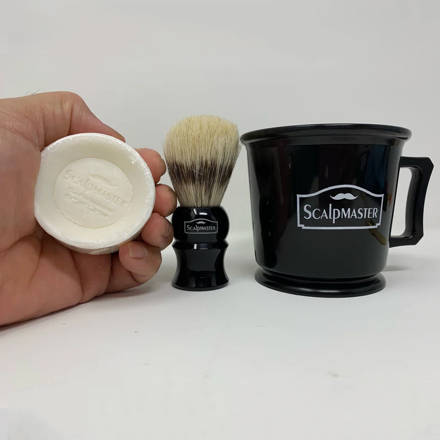 Scalpmaster Shaving Set Shaving Mug Shave brush Shave Soap Gift for Men