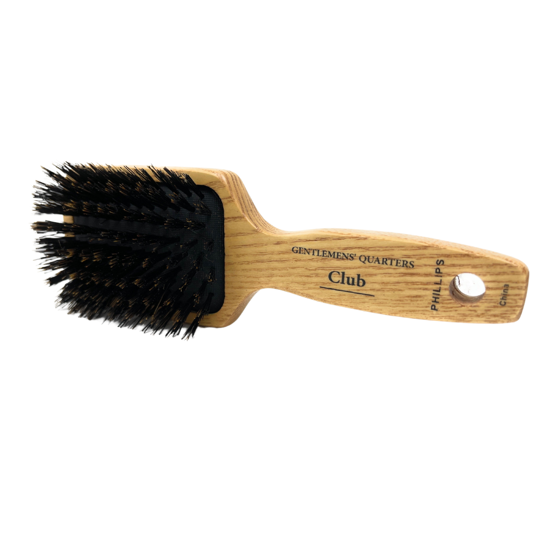 Phillips Gentlemen’s Quarters Club Classic - Boar Bristle Hair Brush for Men