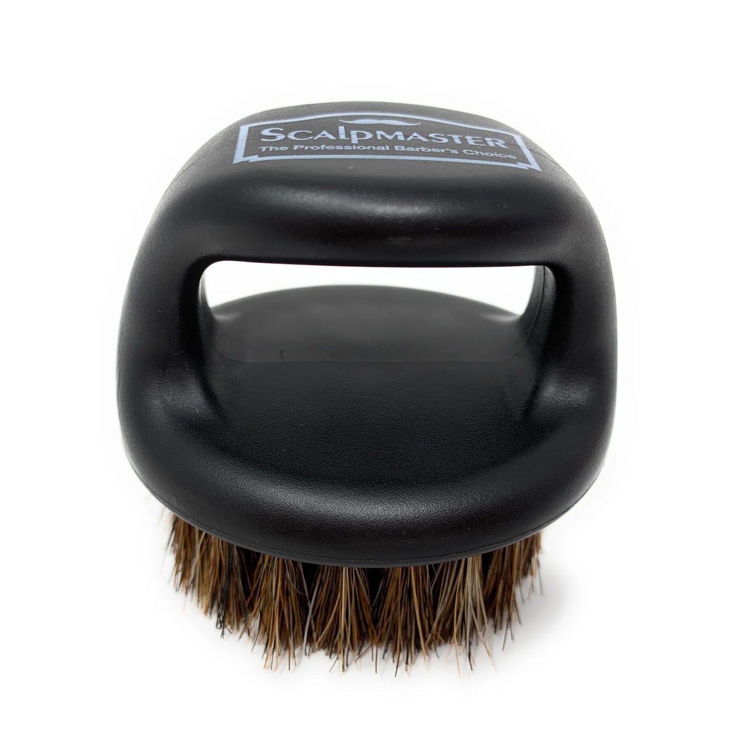 Scalpmaster Barber Brush 100% Boar Bristle Loop Handle Cleans Blades and Combs 1 Pc.