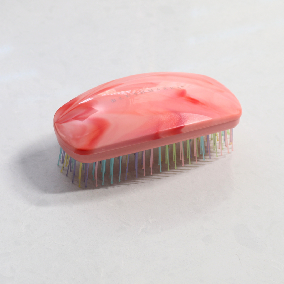 BLUSHMARKS Detangling Hair Brush – Ergonomic Palm Grip for Wet & Dry Hair