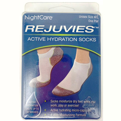 Nightcare Rejuvies Active Moisturizing Socks. Socks For Dry Feet