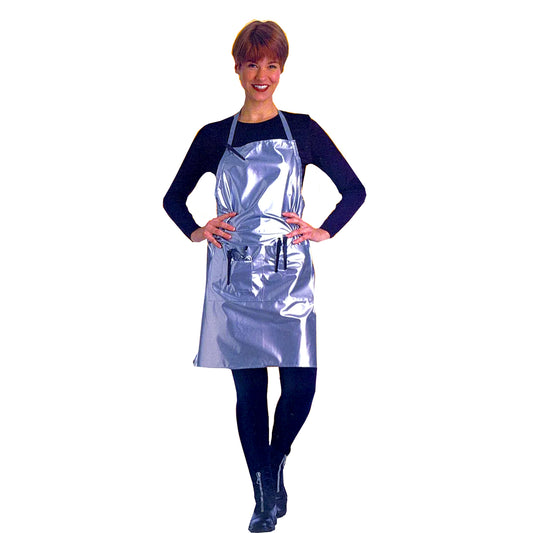 Cricket Cover Up Apron Metro Silver - Professional Salon Cape for Stylists