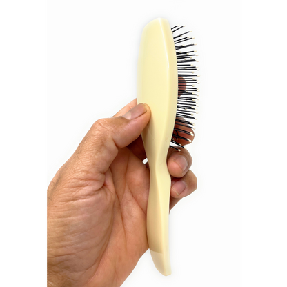 Phillips Brush Light Touch 2 Oval Cushioned 7-Row Hair Brush - Ivory