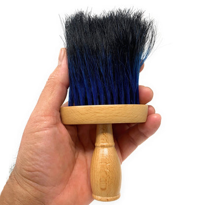 Neck Duster Extra Thick Ox Hair Neck Brush Barber Duster Color Bristles 1 pc.