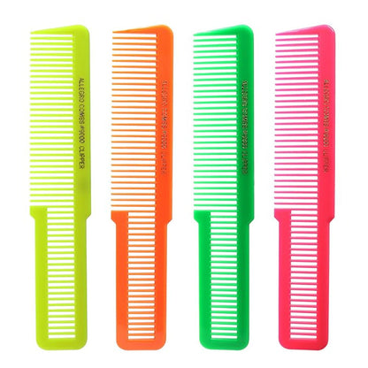 Allegro Combs #9000 Clipper Combs Blending Flat Top 6 Count