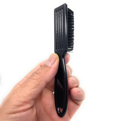 Scalpmaster Clipper Cleaning Brush Soft Nylon Bristles Barber Brush Plastic Handle Fade Brush 2 Pc.