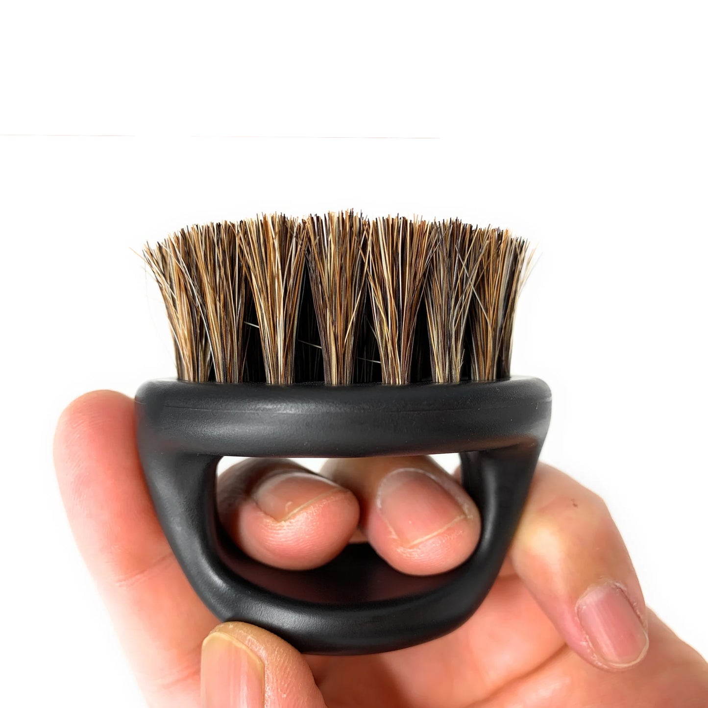 Scalpmaster Barber Brush 100% Boar Bristle Loop Handle Cleans Blades and Combs 1 Pc.