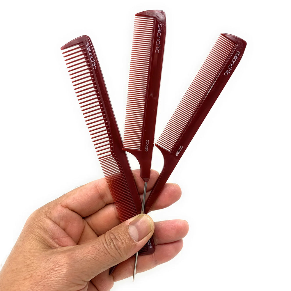 Salonchic 3 Piece Comb Set