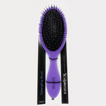 ScalpMaster Detangling Cushioned Brush Detangle Brush Hair Brush